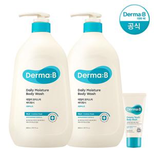 데일리 모이스처 (대용량) 바디워시 (코튼머스크) 880ml 1+1 (+랜덤튜브1개)