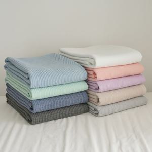 순수 피그먼트 이불 겸 양면패드 60수 아사면 슈퍼싱글/퀸/킹, 9colors
