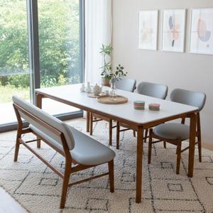 아르메 베로나 원목 세라믹 2인/4인/6인 식탁테이블 세트