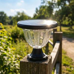 태양광 문주등 태양열 정원등 조명 LED 테라스 사각 데크등 잔디 전등 글로리