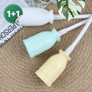 1+1 제로갭 납작 슬림 고용량 1구 전기 연장선 멀티탭