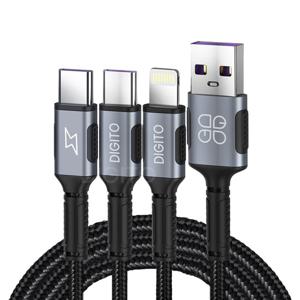 3in1 멀티 아이폰 8핀 C타입 고속 충전 케이블