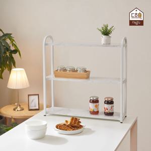 베노아 600 3단 미니 화분받침대 책상정리 주방 식탁 다용도 선반