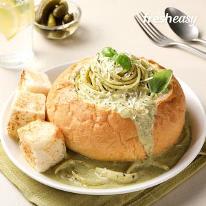 바질크림 빠네 파스타 500g