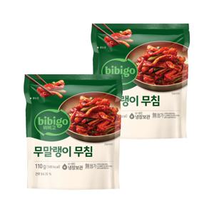 비비고 무말랭이 무침 110g*2개