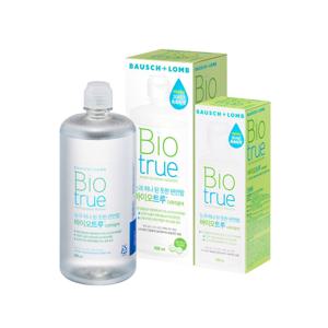 바이오트루 500ml x 1개 + 120ml 증정 / 소프트 렌즈 세척액