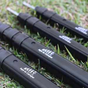 캠핑 타프 텐트 높이조절 경량 식빵 슬라이드 폴대 사이드 폴