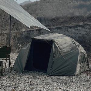 캠핑 어메니티 돔 쉘터 면 미니멀 미니 경량 차박 이너 동계 겨울 2인용 텐트
