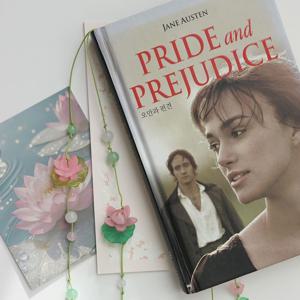 연꽃 비즈 매듭 끈갈피 책갈피 만들기 키트 - 불교 박람회 굿즈 체험용 북마크 공예