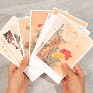 민화 엽서 세트 한국 전통 그림 기념품 외국인 친구 선물 인사동 국중박 굿즈 편지지 책갈피