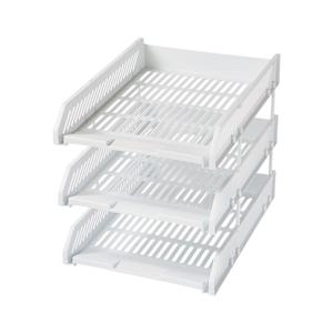 3단 다용도 수납 플레이트 데스크 정리