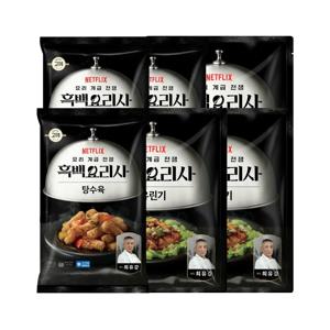 CJx흑백요리사 고메 탕수육 390g x3개+유린기 370g x3개