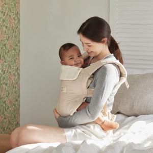 제로 베이비캐리어 린넨 경량 저자극 사계절 아기띠