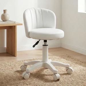 안정적인 등받이 편안한 오발 회전이동 쉘핏체어 병원 코디 네일 학원 상담의자