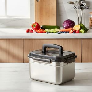 퀸센스 모던락 304 스텐 밀폐용기 3호대 4.7L