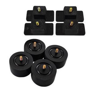 에어컨 실외기 받침대 고무 다리 받침 진동 소음 완화 방지 패드 거치대 4p