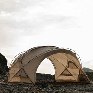 캠핑 라운드 돔 쉘터 텐트 3-4인용