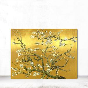 고흐 황금 아몬드나무 명화 풍수 현관 거실 서재 인테리어액자 26x21cm