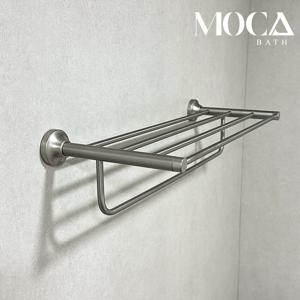 2단 수건 선반 니켈 고급형