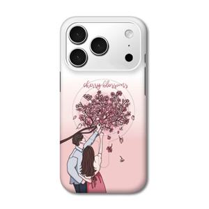 아칸 dadomi 체리블라썸커플 맥세이프 하드케이스