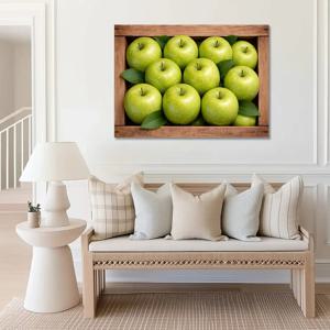 청사과 캔버스 액자 돈들어오는 풍수인테리어 그림