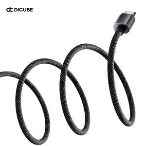 디큐브 마그네틱 우븐 케이블 65W CtoC 초고속충전 1m