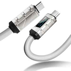 디큐브 LED 디스플레이 나일론 케이블 PD3.1 240W CtoC 초고속충전 1.5m