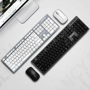 RX-3300 무선 슬림 저소음 키보드 마우스 콤보 세트 생활방수