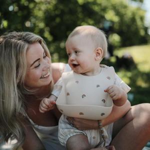 MUSHIE 무쉬 실리콘 이유식 턱받이 BIB