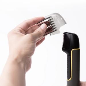 남자 셀프 제모기 브라질리언 트림 마스터 바디트리머 다리털 제모기_실버컬러