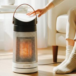 전기 온풍기 PTC 미니 캠핑용 탁상용 사무실 원룸 욕실 난로 휴대용 난방기