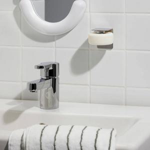 간편 부착 스테인리스 자석 비누 걸이