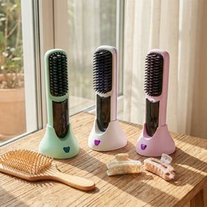 에코너-GD2 볼륨 팝 무선 브러시 고데기 매직기 고대기 휴대용