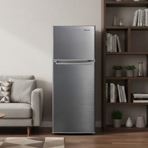 캐리어 182L 메탈실버 2도어 일반냉장고 CRF-TD182MDE