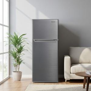 캐리어 155L 메탈실버 2도어 일반냉장고 CRF-TD155MDE