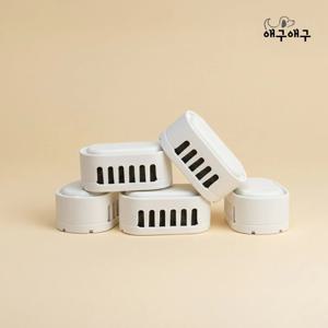 루봇맥스 고양이 자동화장실 방향제 아로마 고체 탈취제 5개