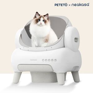 감자해방 고양이 자동화장실 페테토 앱연동 M1 Pro 화이트