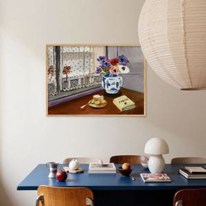 앙리 마티스 정물화 명화 그림 주방 인테리어 빈티지 액자 파스칼 팬지