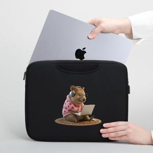 귀여운 쿼카 동물 노트북파우치 맥북 그램 갤럭시북 L38/43cm (15인치 16인치)