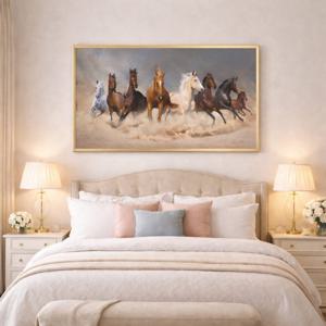 데일리데코 골드프레임 재물 액운 부자되는 40x60 액자