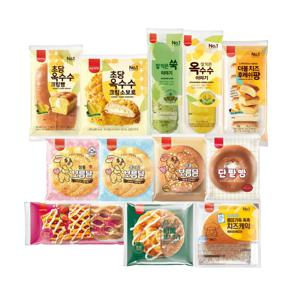 [오집 ONLY 구성] 삼립 인기빵 10종 10봉 골라담기