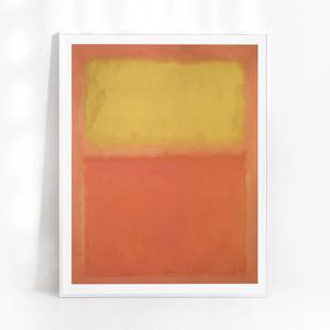 마크 로스코 Orange and Yellow 56 x 71 cm