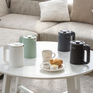 1인가구 소형 전기포트 0.6리터 미니 커피포트 휴대용 여행용 전기주전자