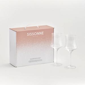 시손느 글라스 와인잔 2p 세트 + 쇼핑백증정