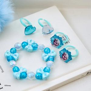 디즈니 겨울왕국 팔찌반지 세트 엘사