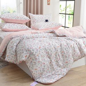 리프 모달 플라워 침구세트 라지킹 차렵이불 베개