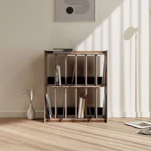 지노 거실수납장 800사이즈 낮은 책장 LP수납장 수납 선반