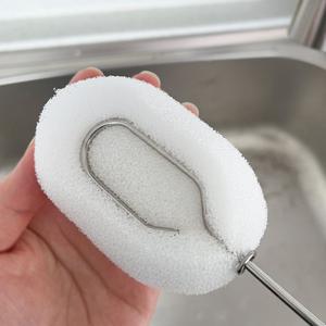 텀블러 세척솔 물병 솔 컵 세척 브러쉬 스펀지 수세미 리필용 3p