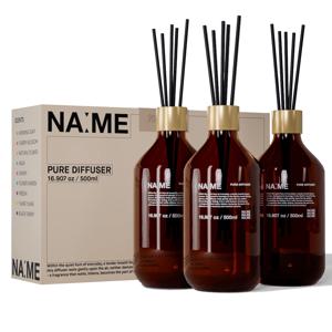 1+1+1  실내 대용량 디퓨저 500ml 방향제+리드스틱+선물박스 세트