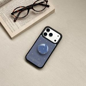 little star 디자인 블랙 맥세이프 범퍼케이스